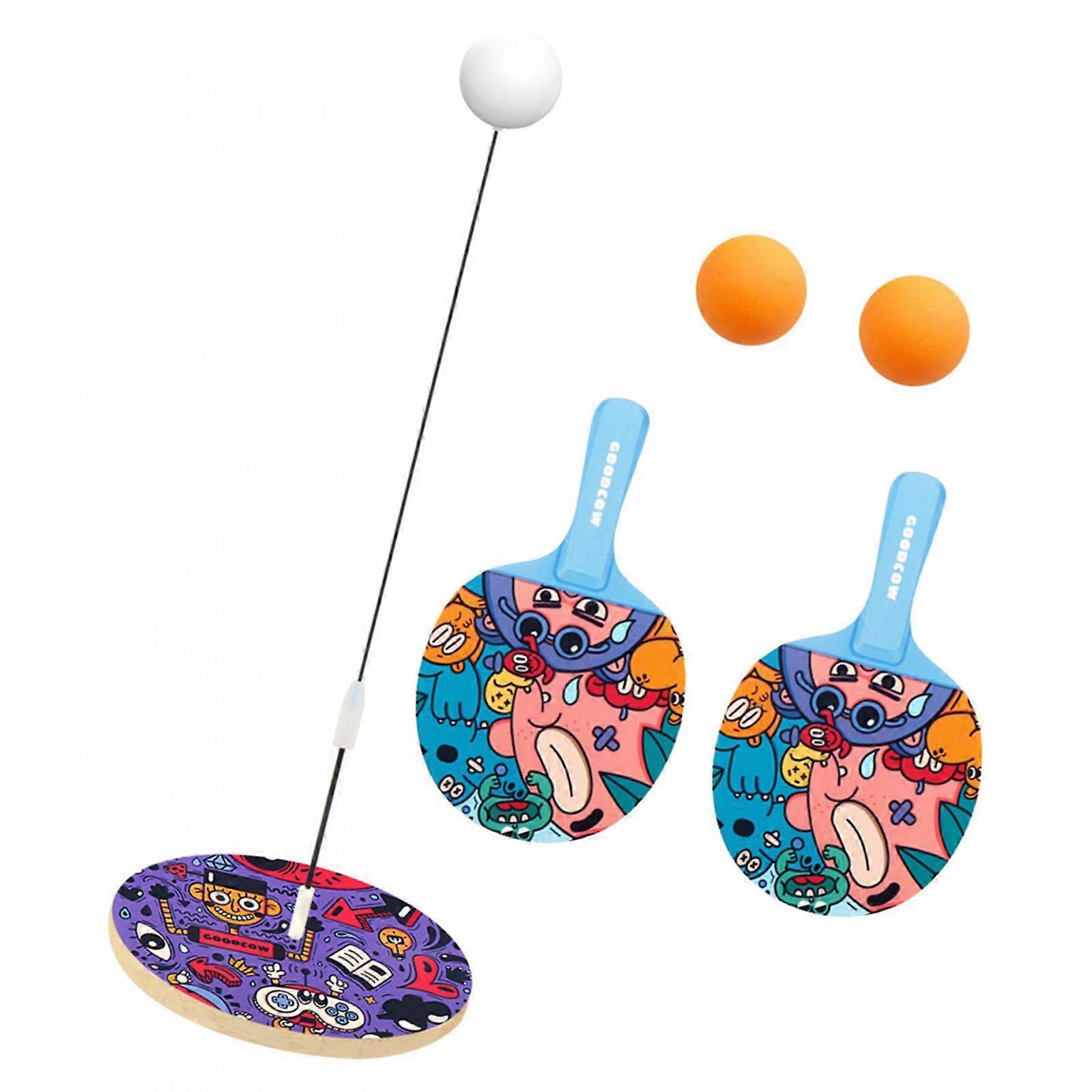 Table Tennis Trainer Exerciser Training Device for Children Beginners Adults