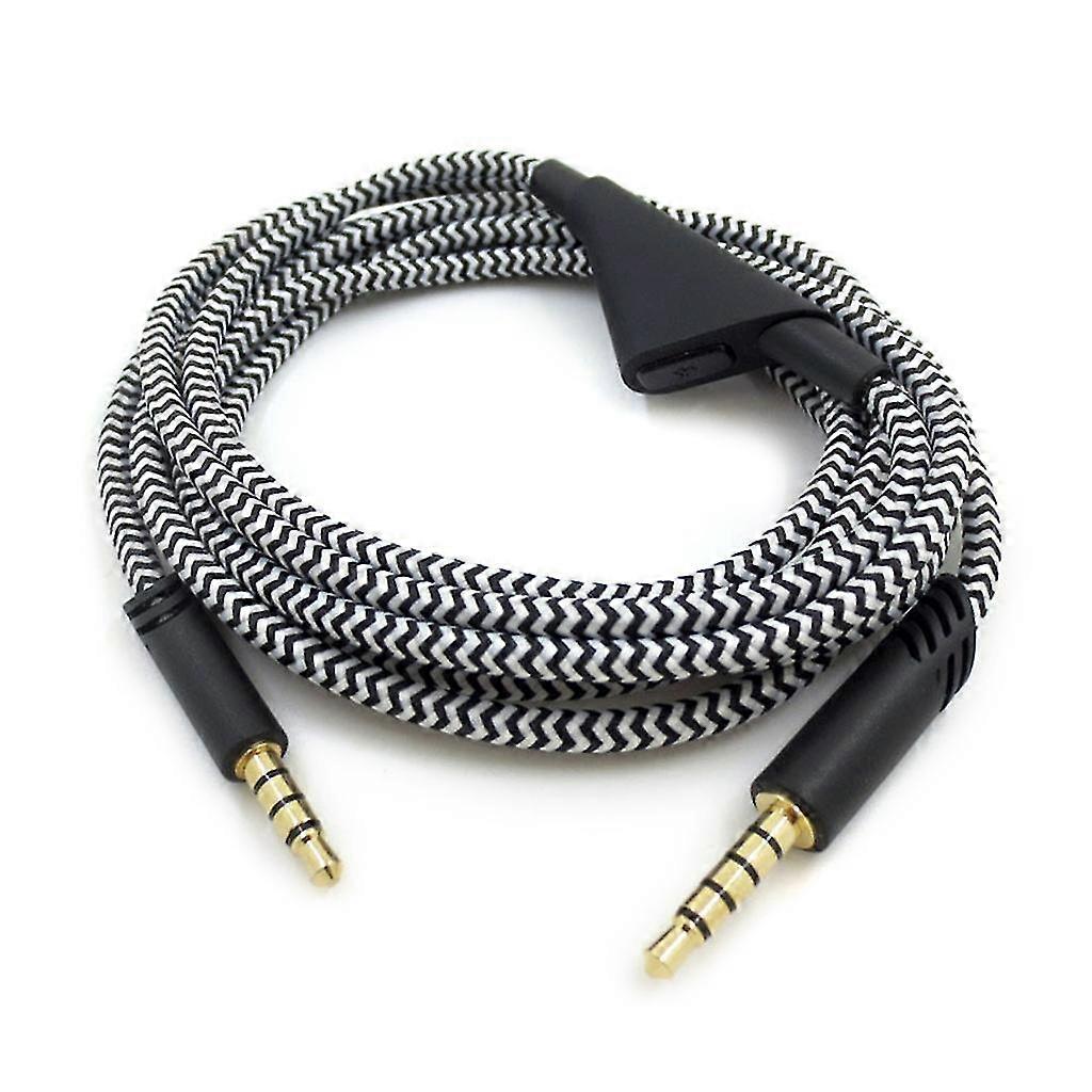 Inline Mute Talkback Audio Cable Aux Cord For Astro A10 A40 A30 Gaming Headset