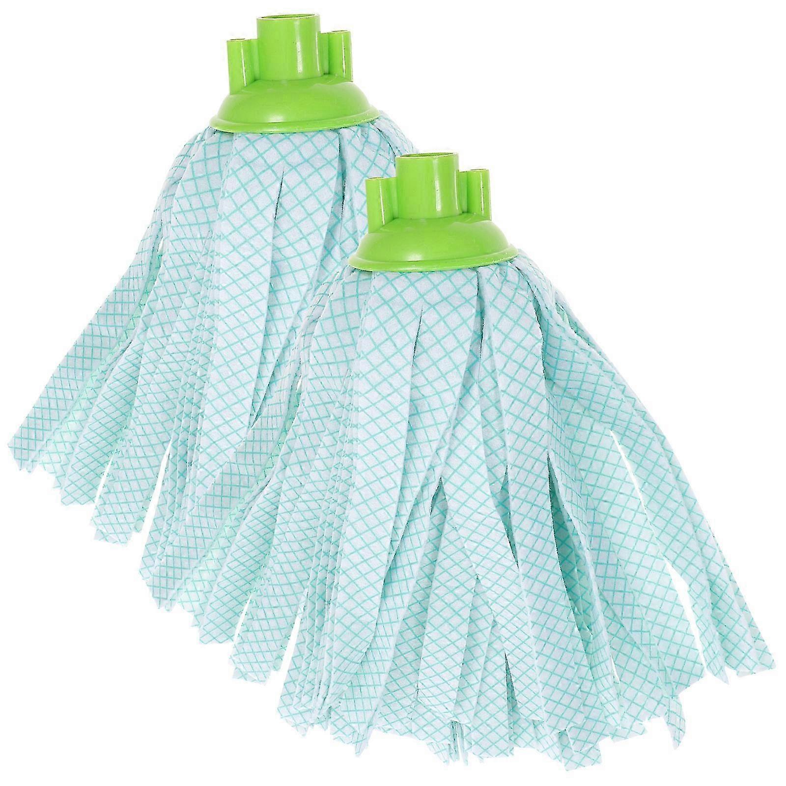 2Pcs Mop Head Replacement Water-absorb Mop Head Accessories Cleaning Mop Head
