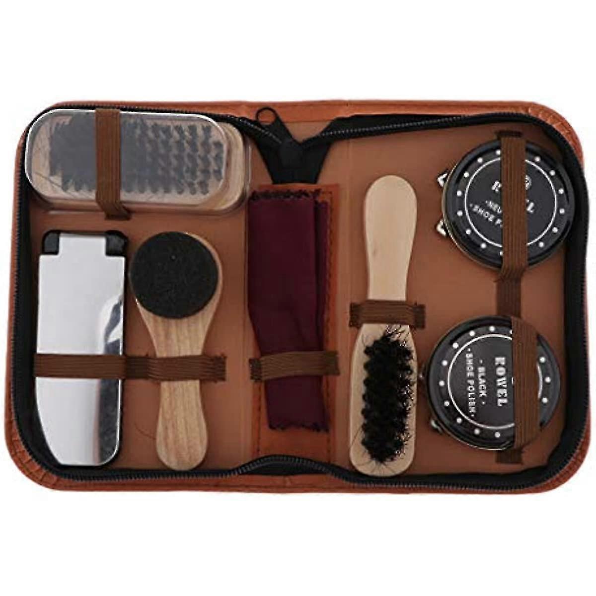 Segolike Ayakkabı Bakımı Siyah Nötr Lehçe Fırça Seti Ayakkabı Parlatıcı Bakım Seti Botlar Için Sneaker_s