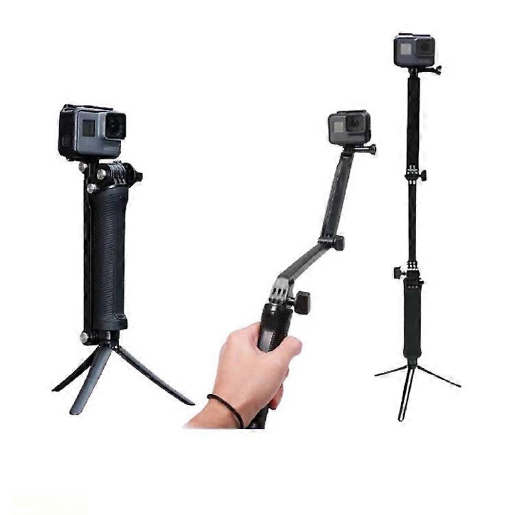 20-52cm Extendable Telescopic Pole Monopod Action Camera Selfie Stick