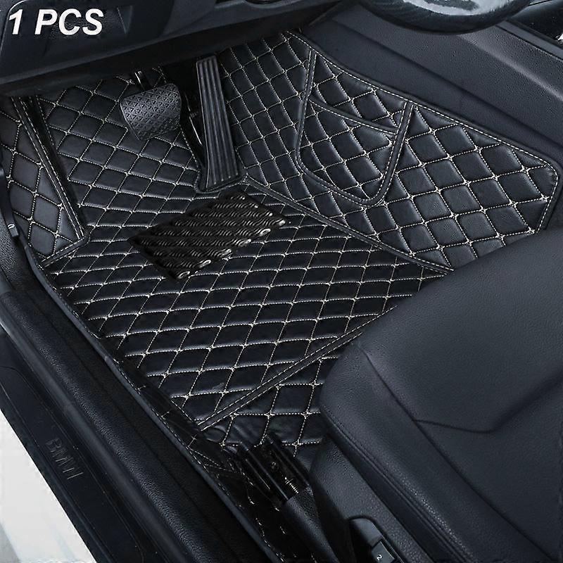 Custom Automotive Car Floor Mats For Seat Leon MK2 2006 2007 2008 2009 2010 Auto Luxury Leather Men Women Car Mats Full Coverage