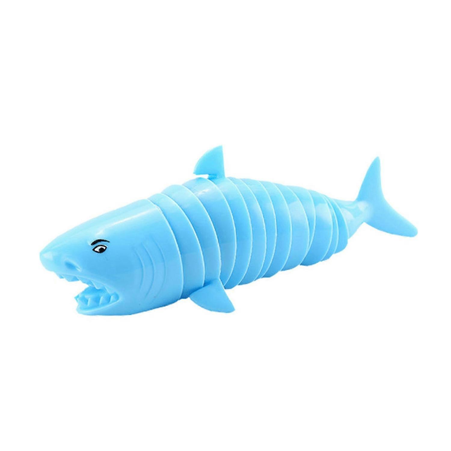 Squeezing Shark Toy Lovely Sea Animal Articulated Stim Toys Wrist Strength Exercise Stress Relief