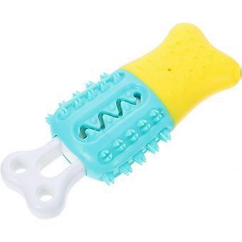 Chewing Dog Toothbrush Teething Toy Doggy Toy Dogman Toys Dog Biting Stick Toy Dog Chewing Toys Interactive Puppy Toy Teeth Cleaner Ice Lolly Shaped P