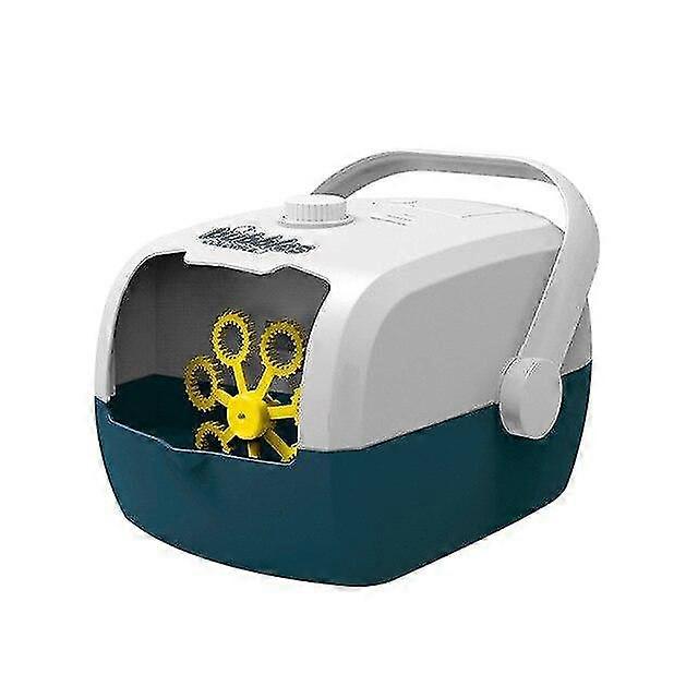 YYH-Bubble Machine Automatic Bubble Blower Party Birthday Wedding Bubble Maker Summer OutdoorGreen