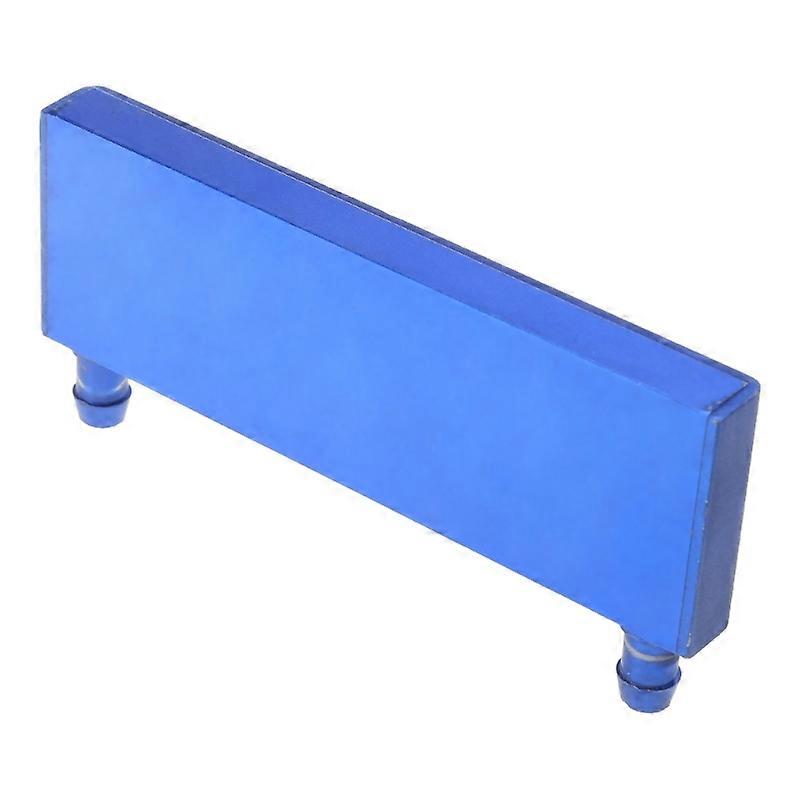 122mmx41mmx12mm Aluminum Water Cooling Block for CPU Graphics Radiator Heatsink