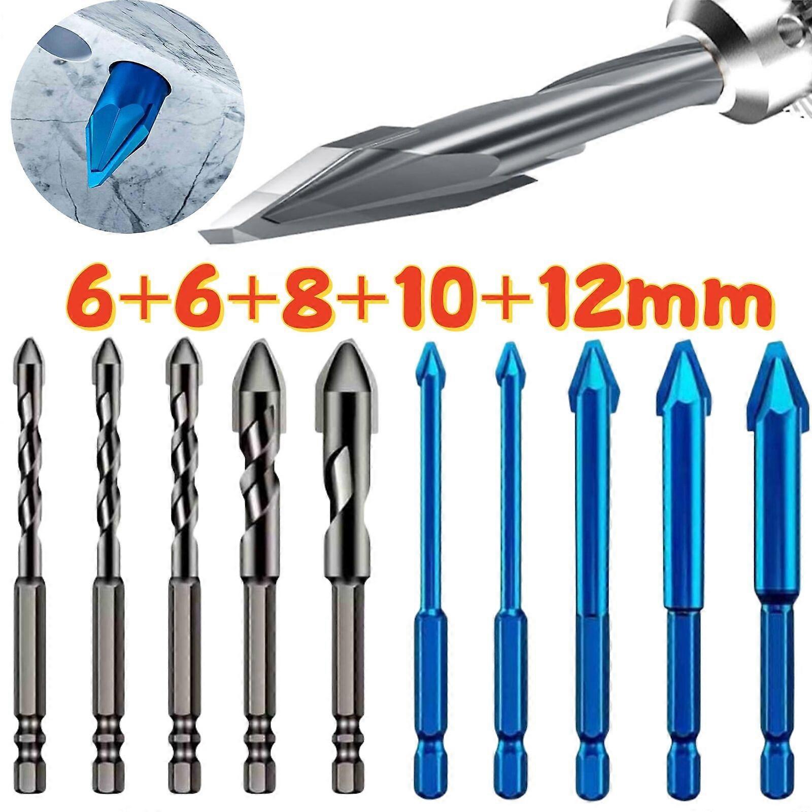 High Strength Oblique Head Eccentric Drill Bit, Concrete Drill Bit Set,100% New