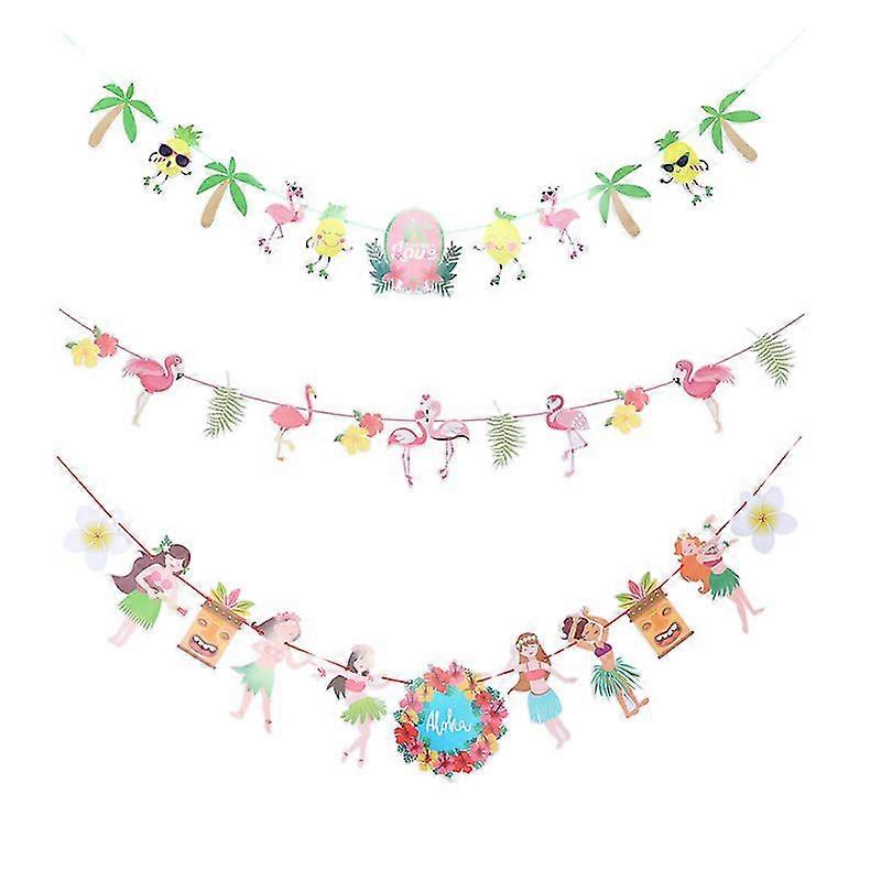 3set Hawaiian Banner-c