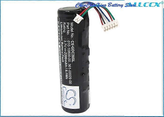 2200mAh/2600mAh/3400mAh Dog Collar Battery for Garmin DC20, DC20, DC30, DC40, Astro System DC20, Dog Tracking DC 20