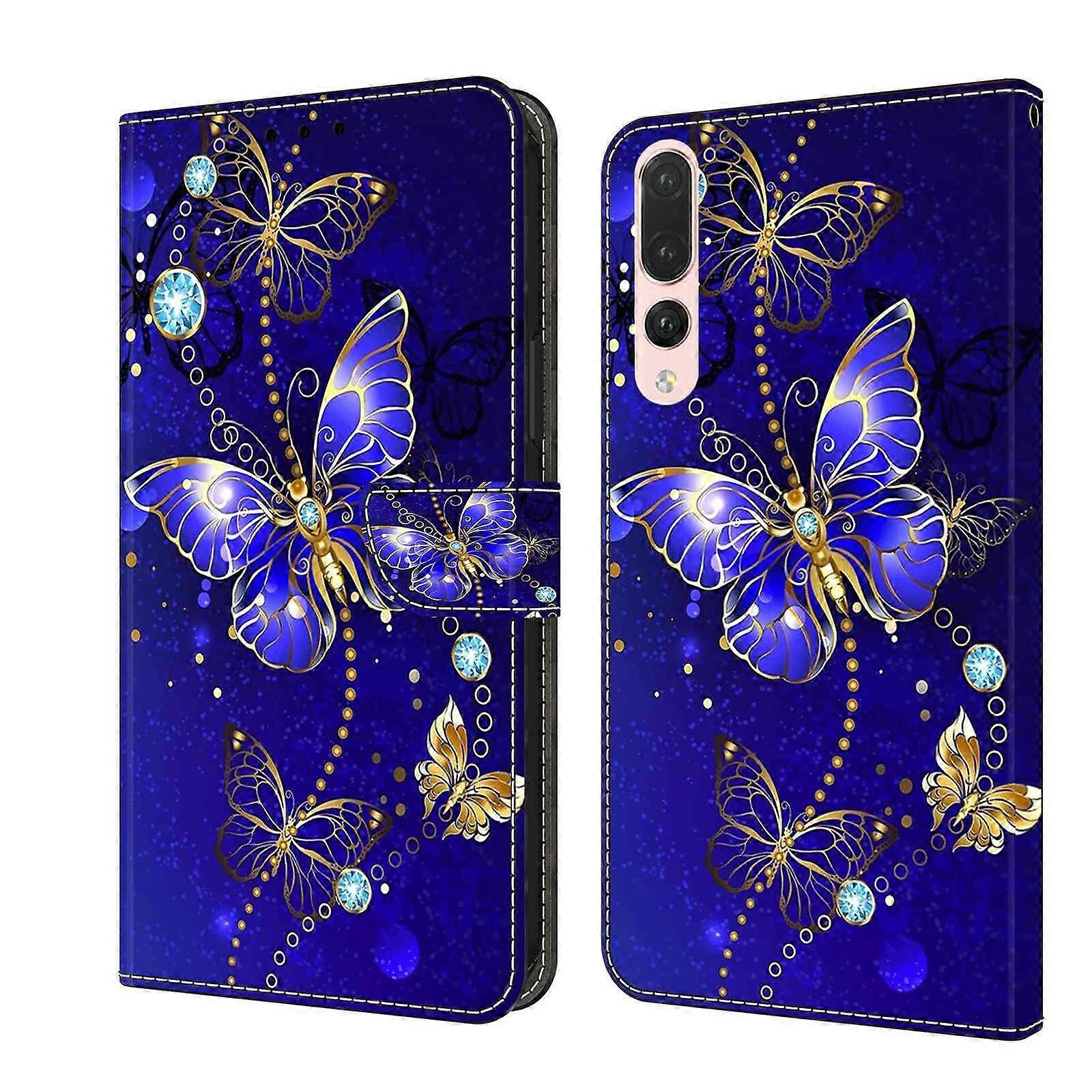 Crystal 3D PU Phone Case For Huawei P20 Pro