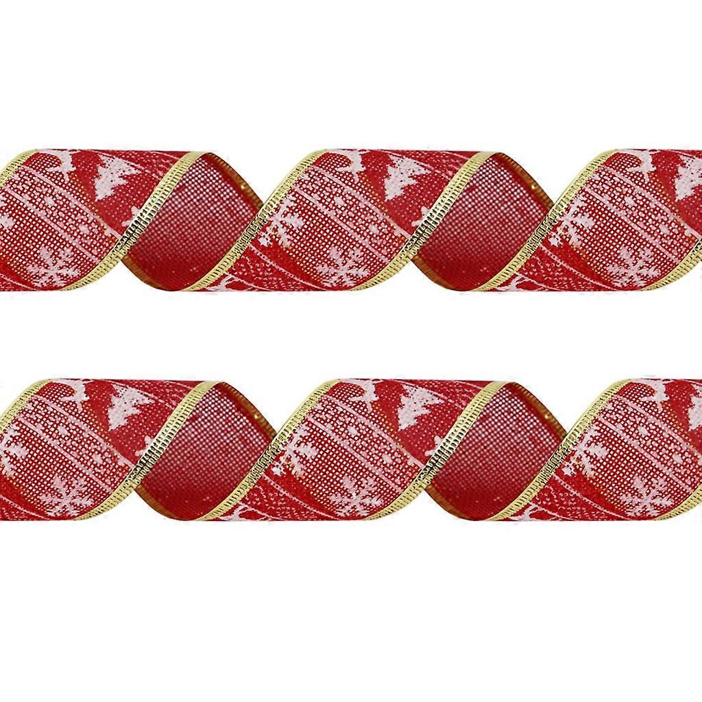 DIY Craft Gift Packing Webbing Christmas Ribbon Printed Ribbons for Gift Wrap