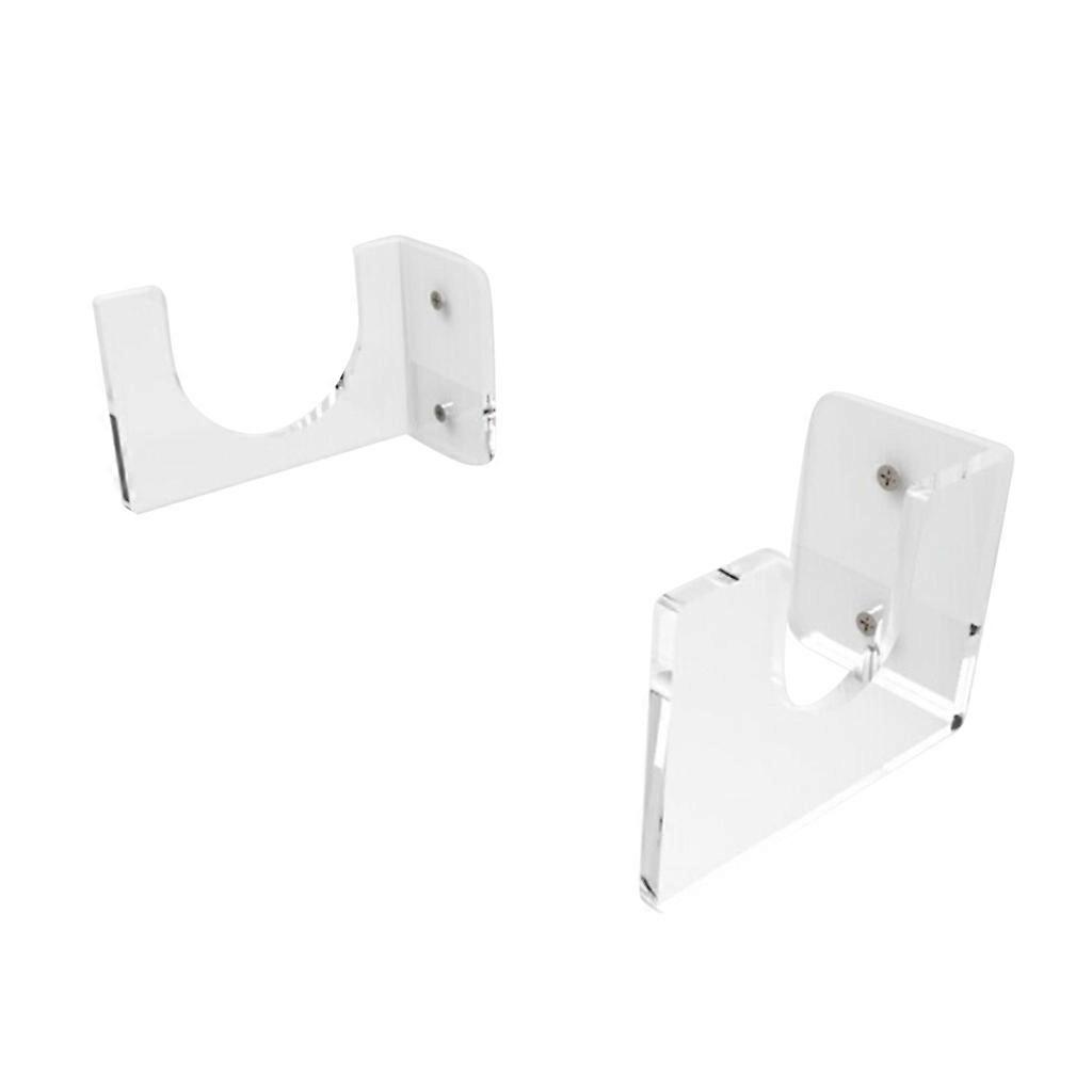 Storage Bracket Transparent Wall Mounted Acrylic Baseball Bat Holder Stand