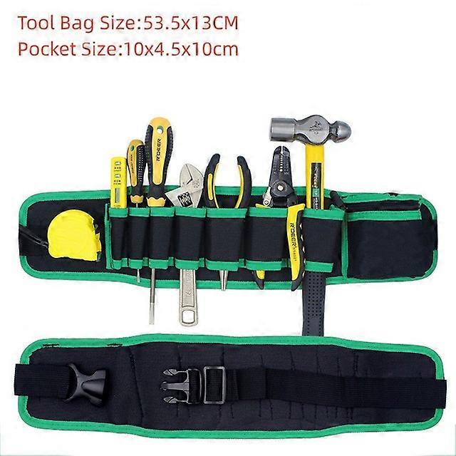 Tool Bags Electrician Tools Waist Storage Bag With Tool Bags Belt for Pocket Wrench Pliers Wire Organizer Electrician Tools Tool Bags Belt