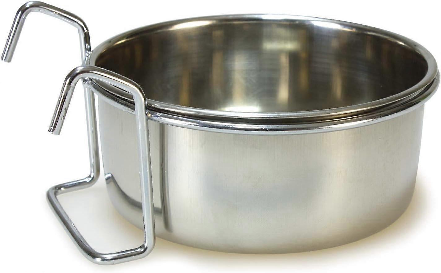 オウム用ステンレス製ボウル-鳥の餌容器