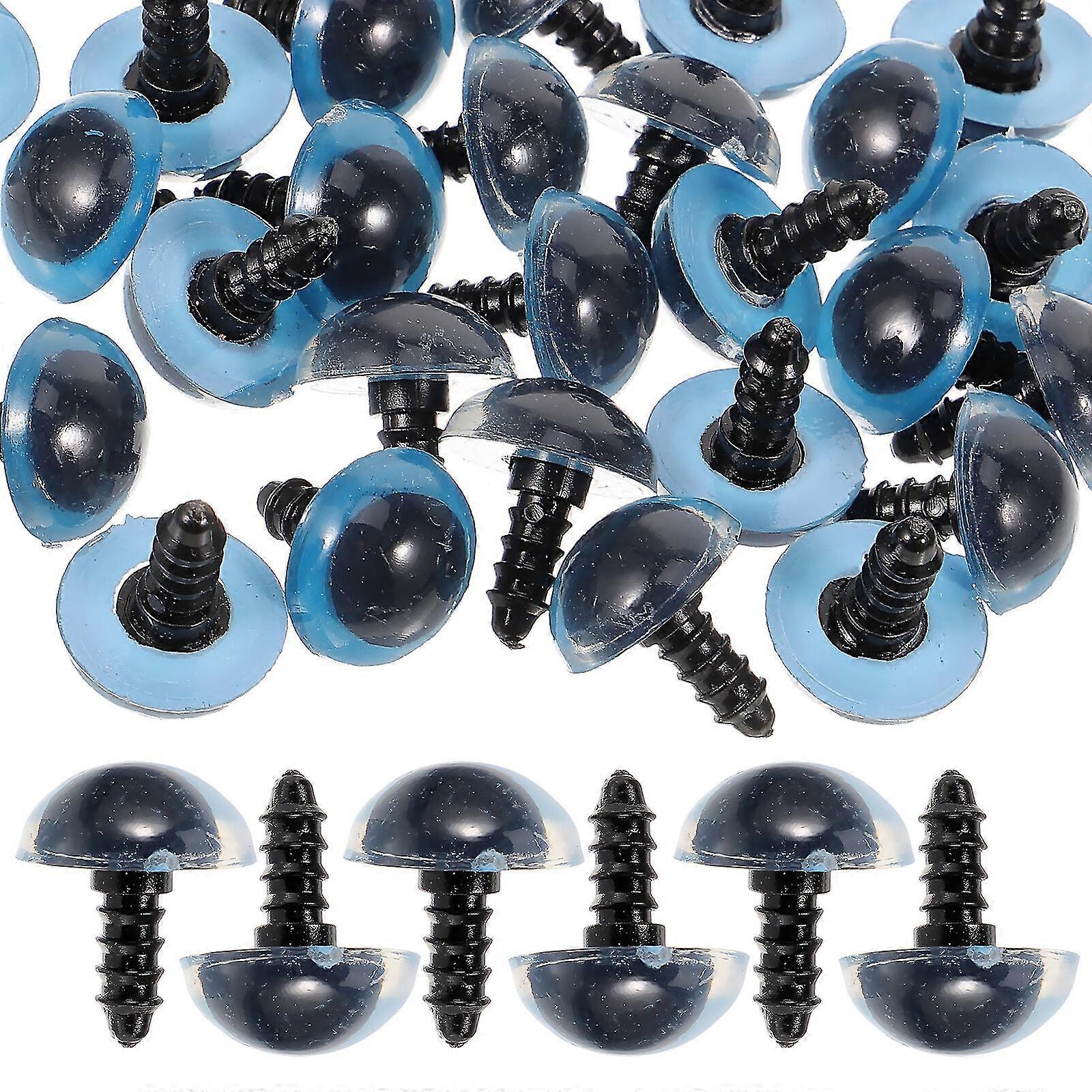 50 زوجا من دمية صنع العيون تزين العيون المزيفة الزخرفية محاكاة الدعائم العين مواد DIY