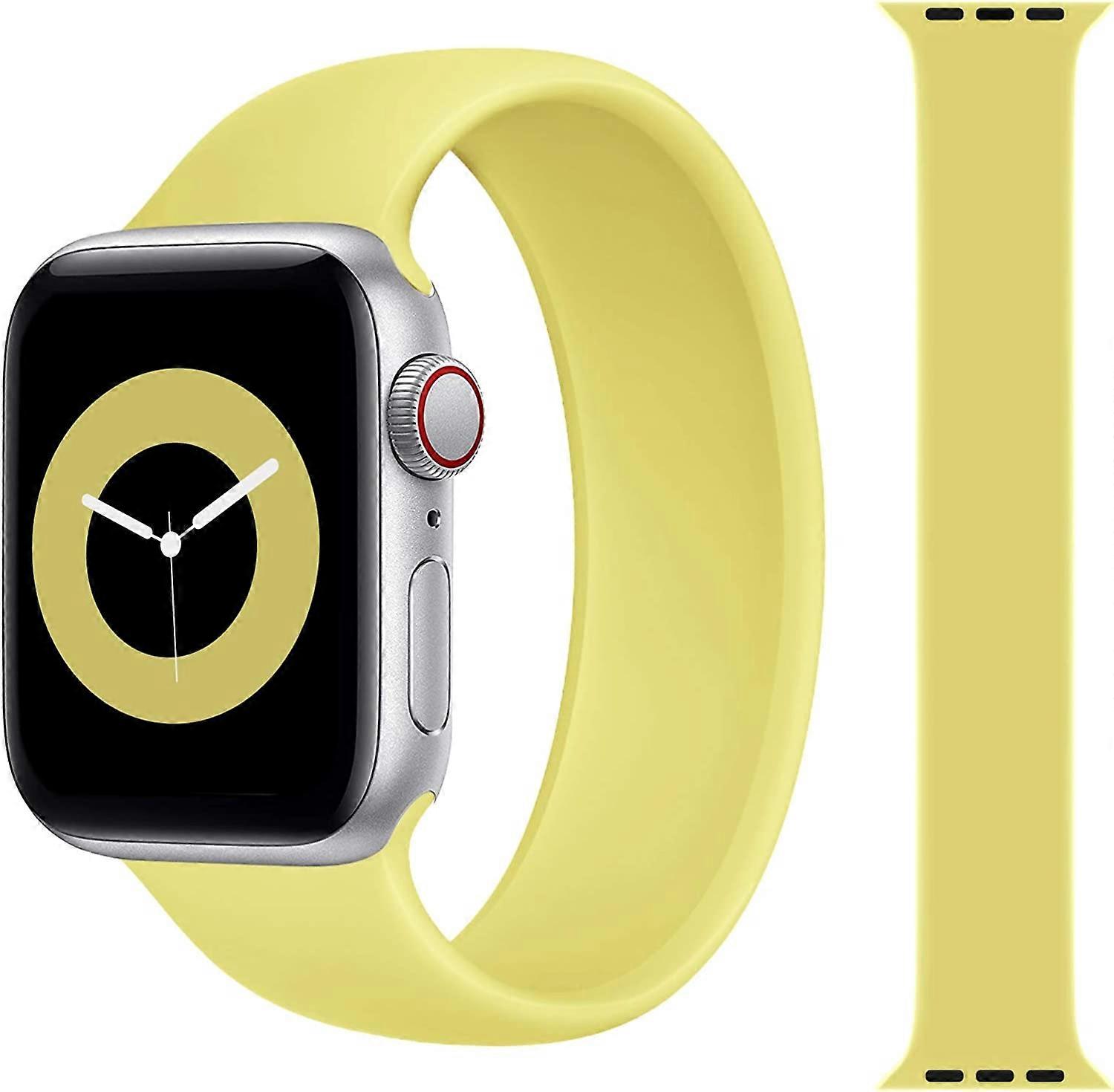 Szíj Apple Watch szíjjal kompatibilis 38 mm 40 mm 41 mm, Sport Elastics szilikon Apple Watch szíjak Nők, férfiak, cserecsukló az iWatch Series 7 készülékhez