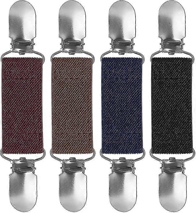 4 Stück Pullover Clips, Pullover Cardigan Clips, Elastischer Clip Unisex Simple