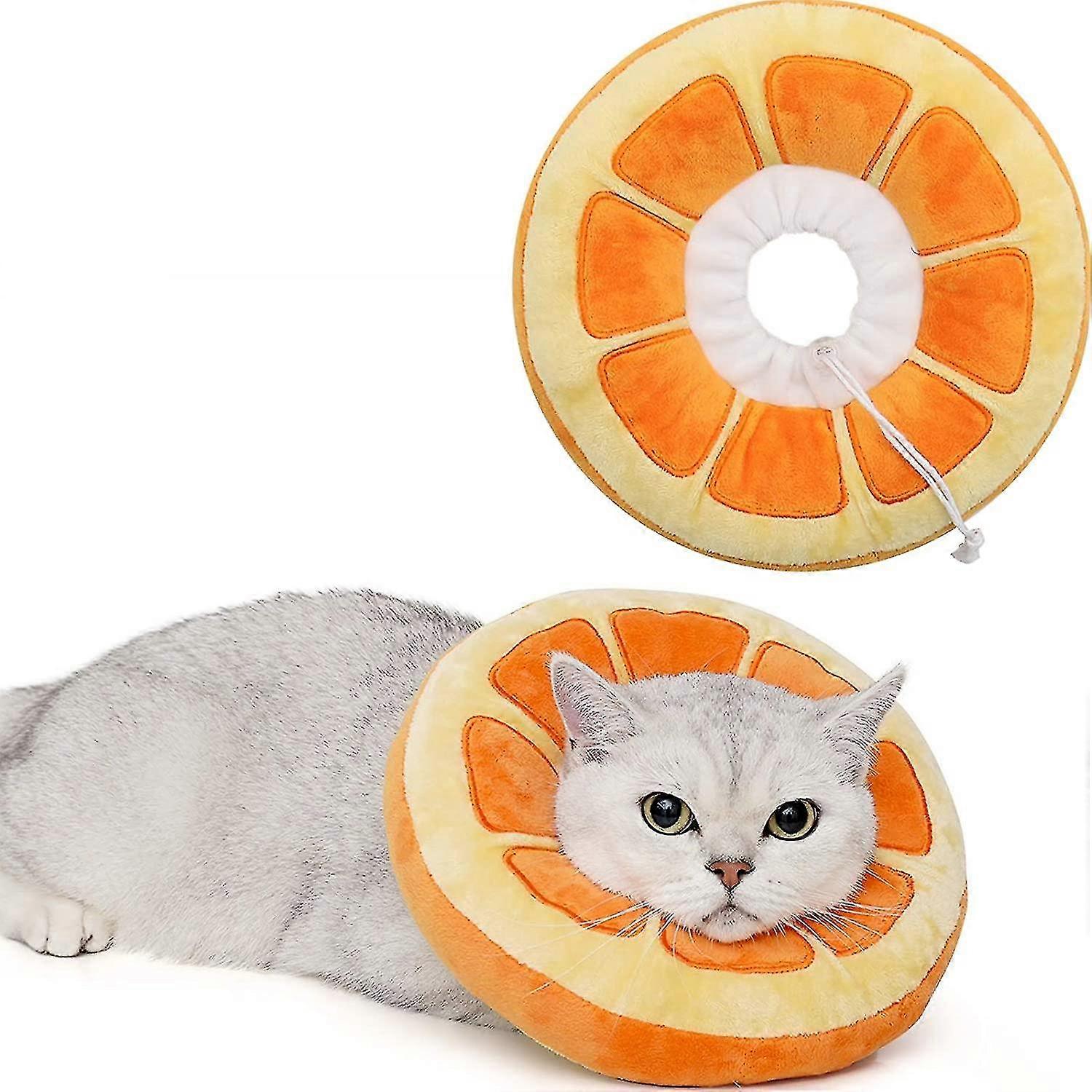 Adjustable Cat Cone Collar Soft, Cute Cat Recovery Collar, Cat Cones After Surgery For Kittens