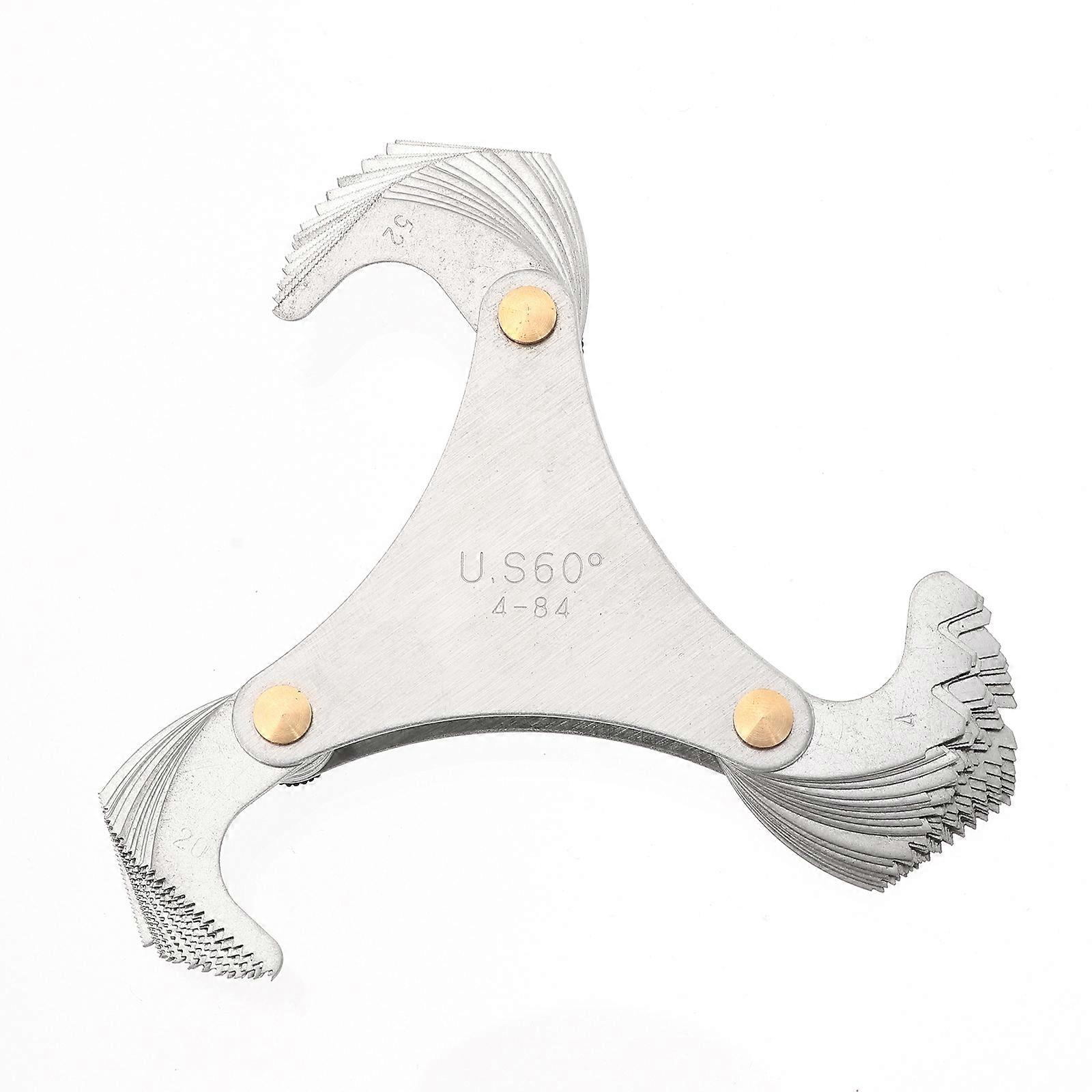 Thread Measuring Gage Stainless Steel Thread Measuring Gage Pitch Measuring Tool