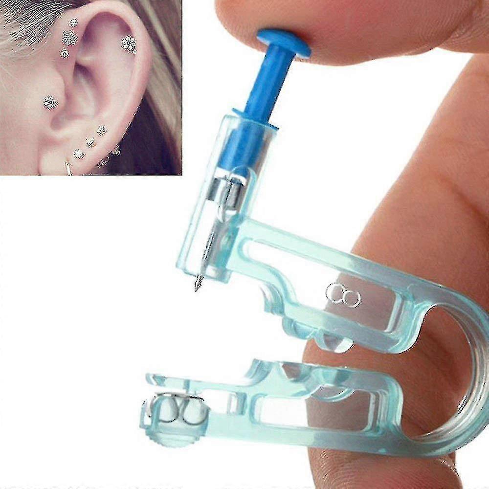 Ear Piercing Gun, 10pcs Disposable Safety Ear Piercing Gun Unit Tool