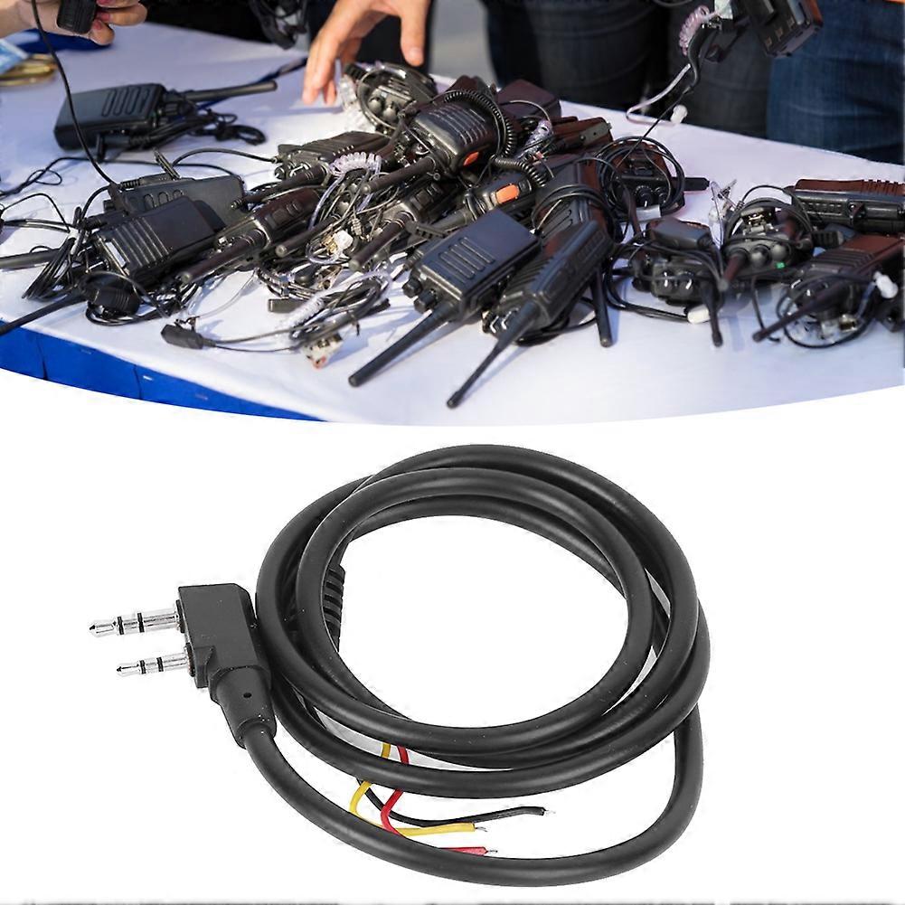 SSRGV U94 PTT Replace Cable Two Way Radio DIY K Head Replacement Cable Accessories