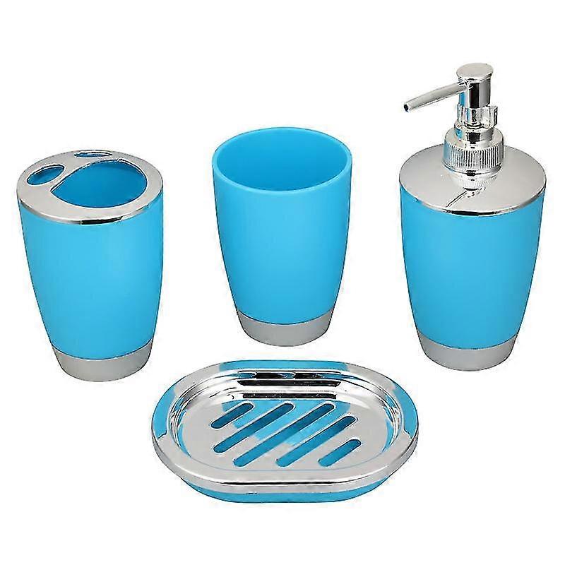 Set van 4-delige badkameraccessoires set