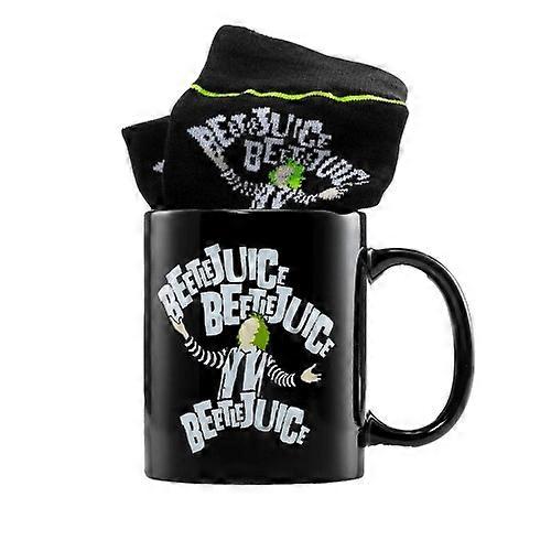 Beetlejuice Mug and Sock Set