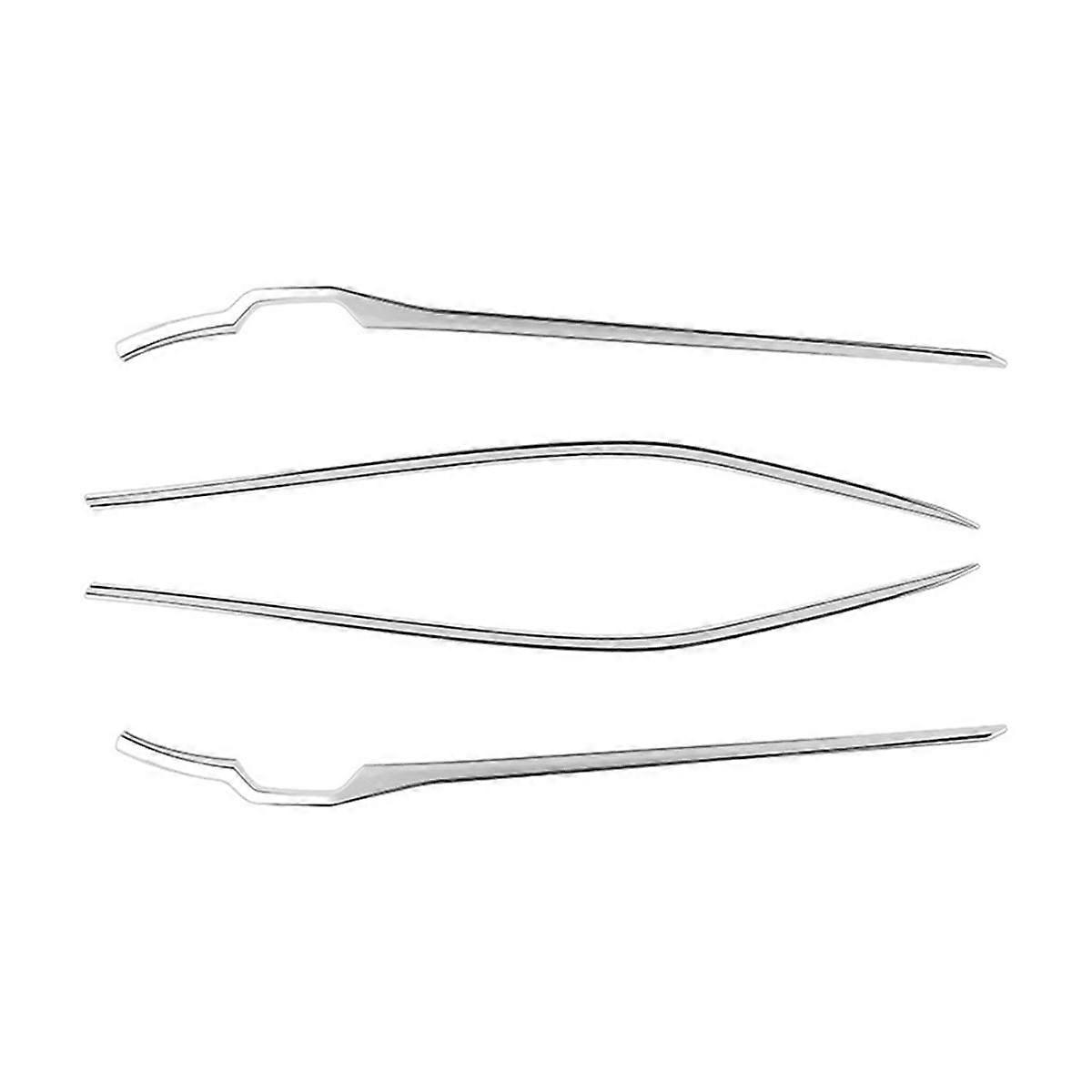 For Alphard/VELLFIRE 40 Series 2023+ Trunk Switch Trim Strips and Button Tail Light Bright Strips