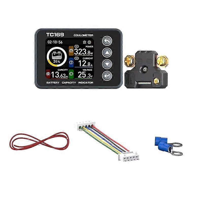 TC169 Color Screen Curon Electric Calcus Timphotospholtic Iron Clear Battery Power Display Table Bundle: CS30-30A