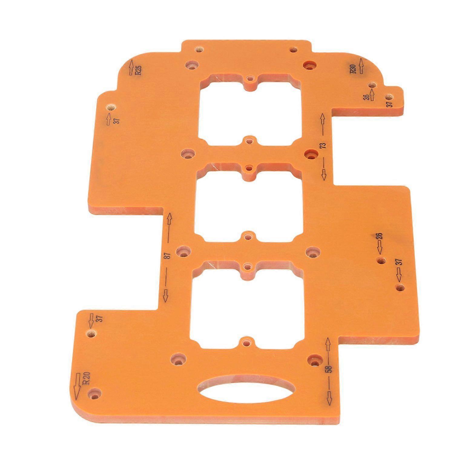 switch socket opening template round corner radius template Switch Socket