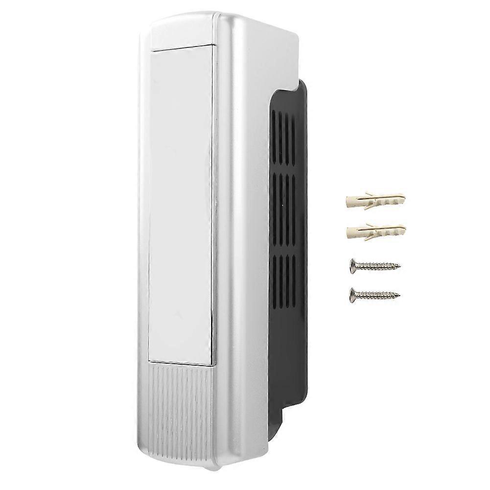 Wall Mount Shower Pump Bath Liquid Soap Dispenser for Hotel Bathroom(Silver)