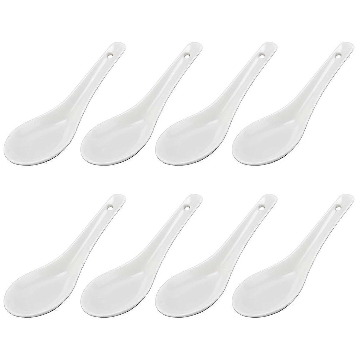 Spoon Set, Ceramic, Porcelain