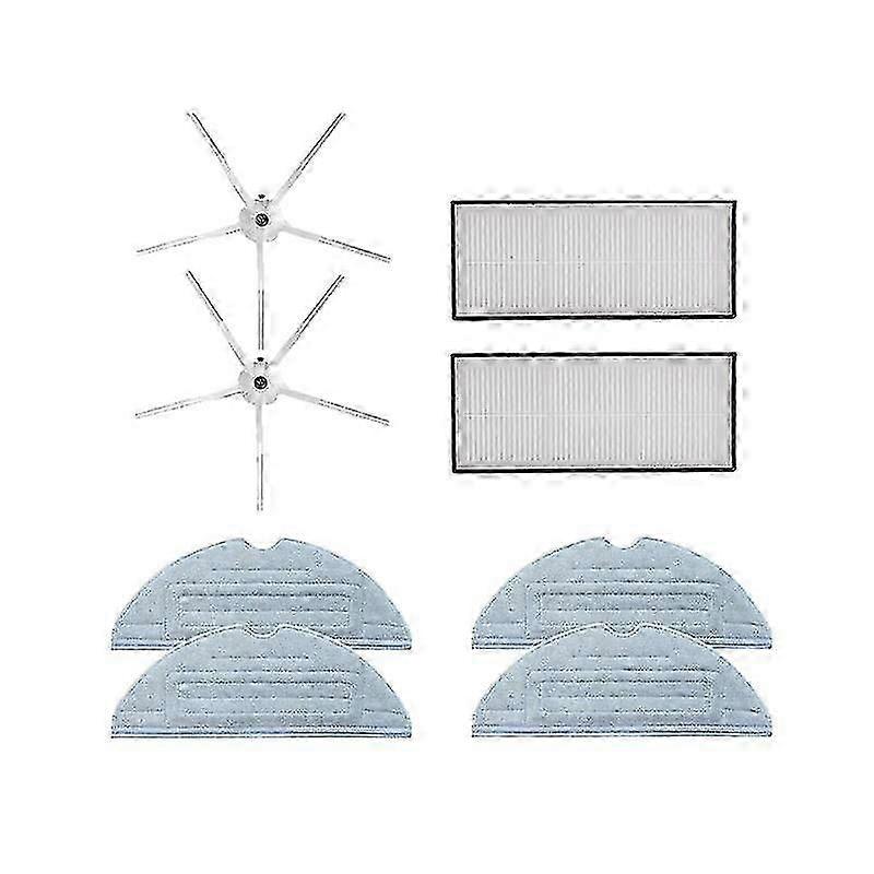 Side Brush Filter Mop Cloth Kit For Xiaomi Roborock S7 T7 T7s