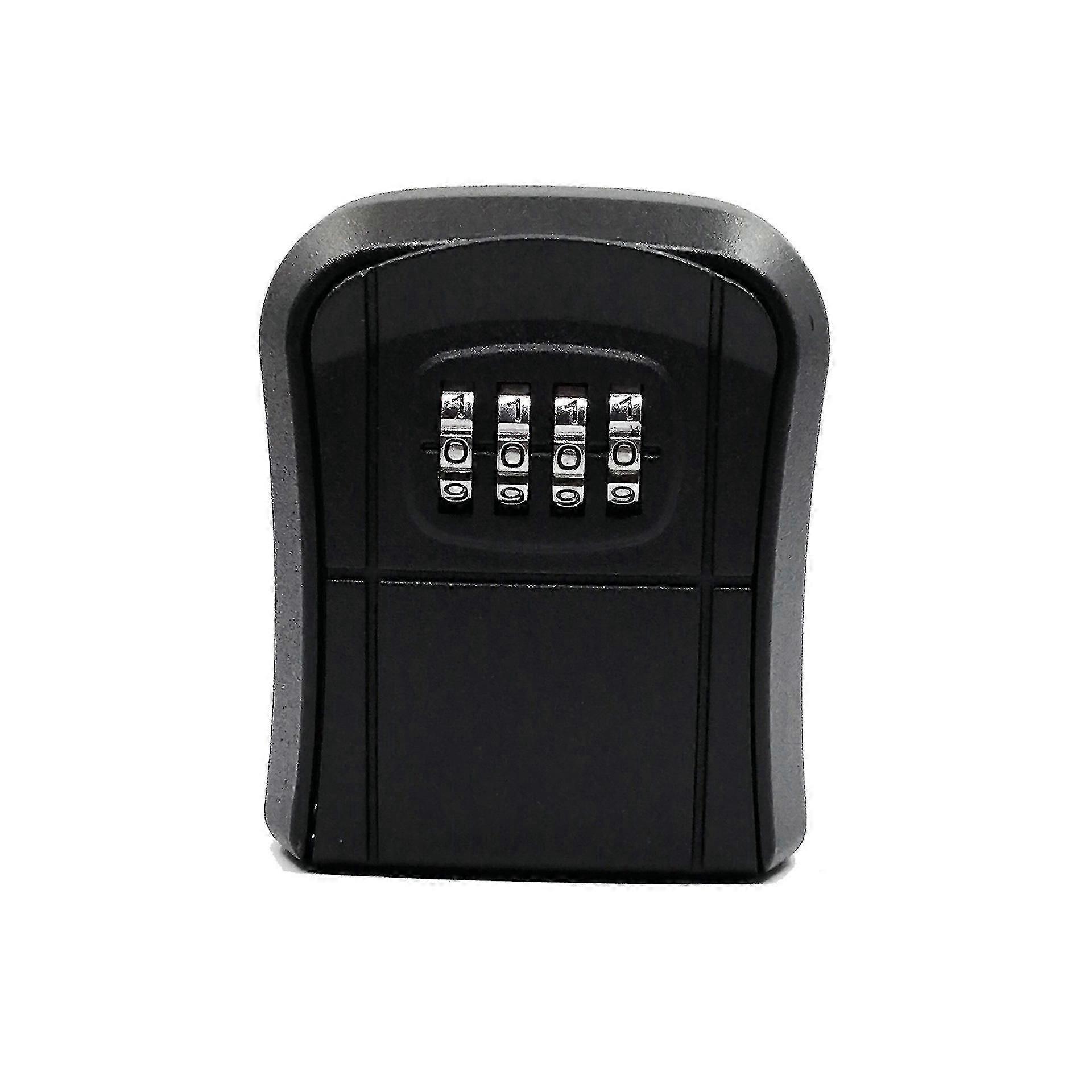Key Box Wall Mounted Mini Key Safe Outdoor Key Box With Resettable 4-digit Numeric Code
