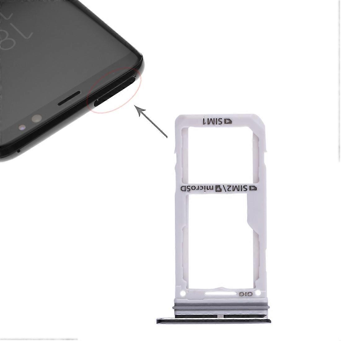 Voor Galaxy S8 / S8+ 2 SIM-kaartlade / Micro SD-kaartlade