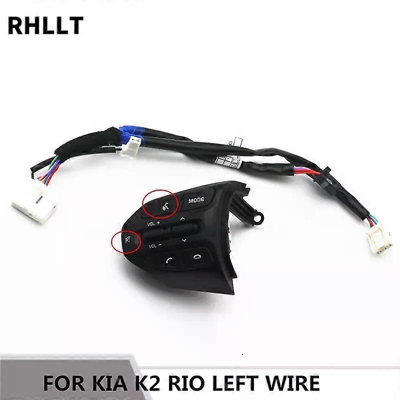 Steering Wheel Buttons for KIA K2 RIO 2017 2018 RIO X LINE Buttons Phone with bluetooth Cruise Control Volume