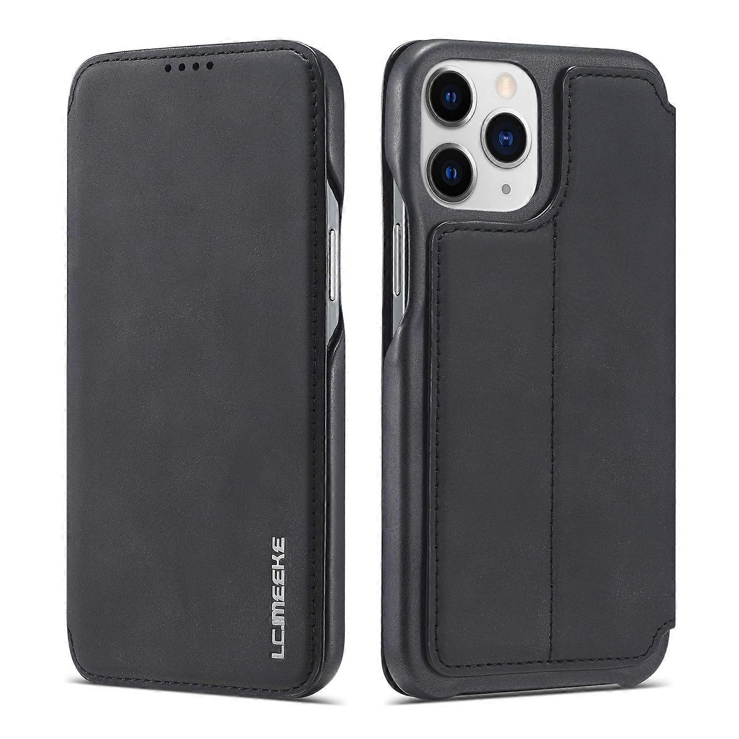 Pour iPhone 13 Pro LC.IMEEKE Hon Ancient Series Étui en cuir à rabat horizontal avec support et emplacement pour carte