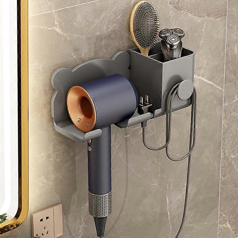 For Dyson Hair Dryer Holder Upgrade Gray
