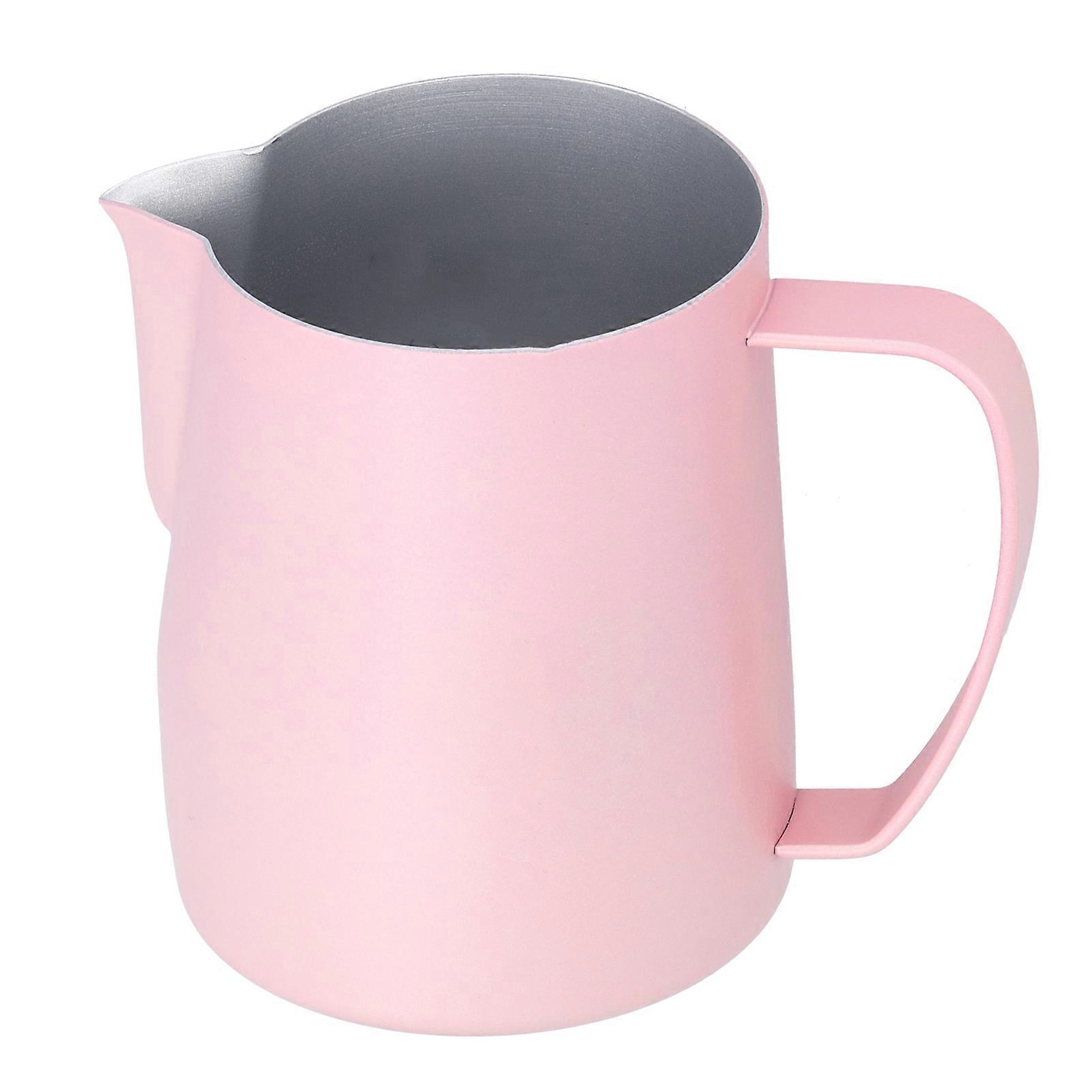 Milk Frothing Cup 304 Stainless Steel Thickened Design 600ml Latte Pitcher