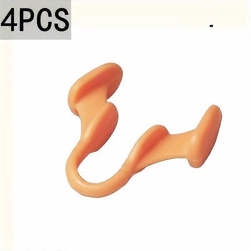 Odorless Nasal Dilator Noiseless Sleep Solution 4pcs Orange