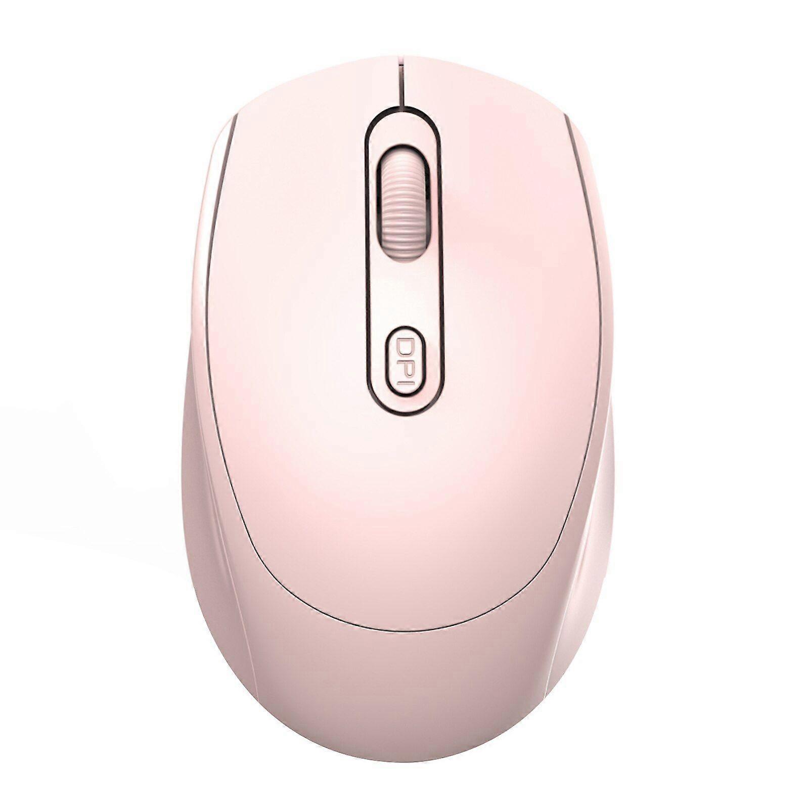 Macaron Multicolor Wireless Silent Mouse Three-mode Rechargeable Office Bluetooth