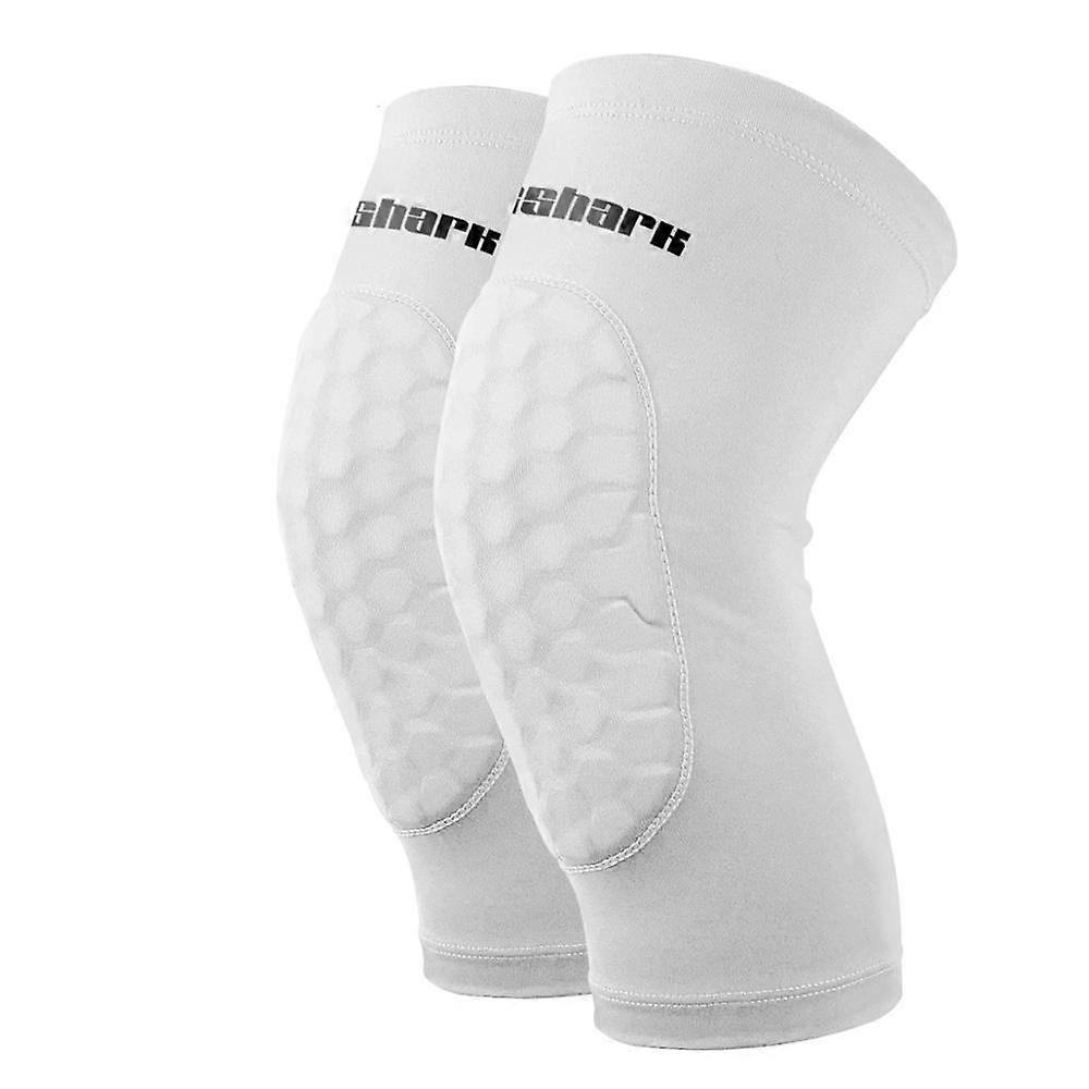 1 Pair Knee Pads Honeycomb Crashproof MTB Cycling Leg Warmers Knee Brace Support