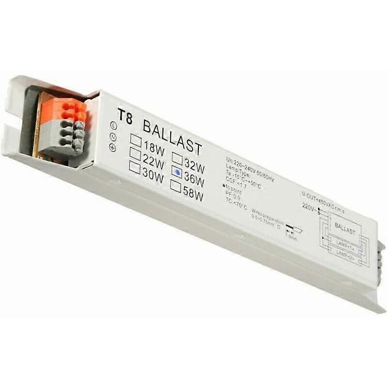 Electronic Ballast T8 2x36W Voltage Width Fluorescent Start Energy Saving Ballast Lamp Lamp