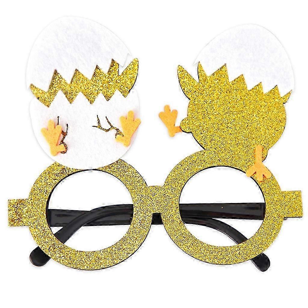 Easter Bunny Glasses Rabbit Glasses Easter Glasses Easter egg Glassses