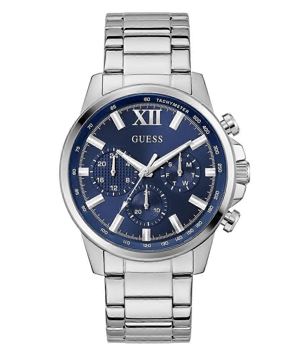 Men's Silver Blue Walker Watch GW0900G4