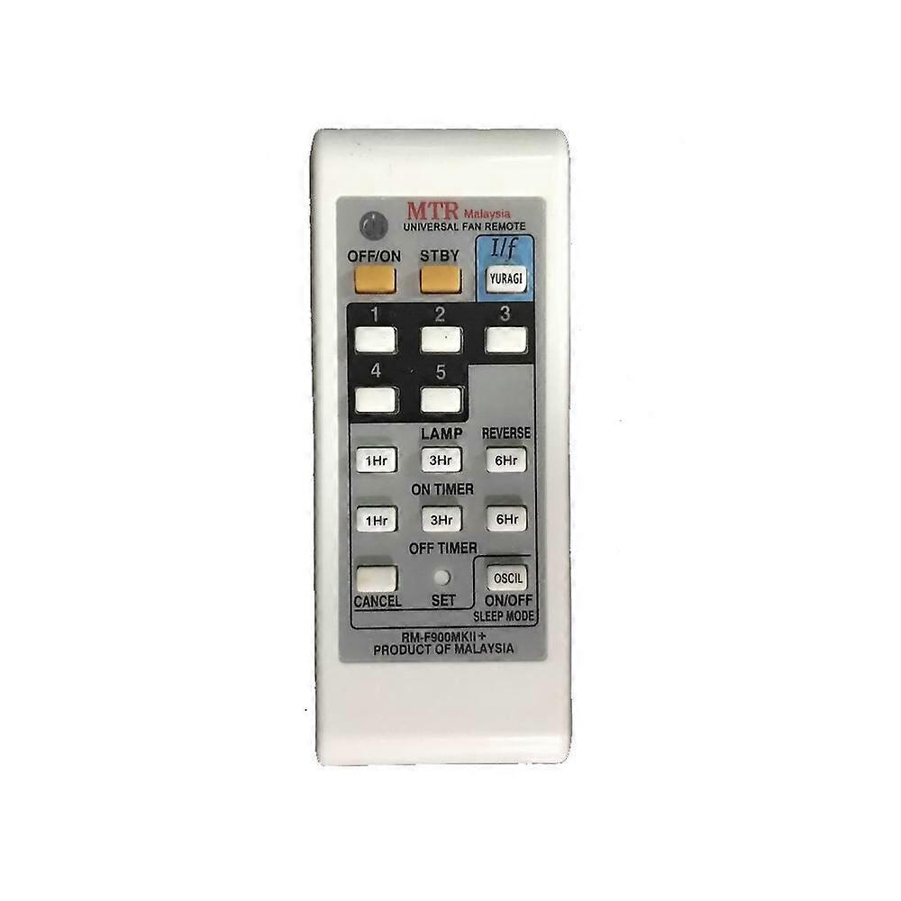 New RM-F900MKII+ For MTR Malaysia Universal Fan Remote Control All in 1