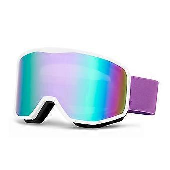 Snowboard Brille Anti-Beschlag Skibrille Doppellagen Snowboard Brille Winddichte Schneebrille zum Skifahren Snowboarden