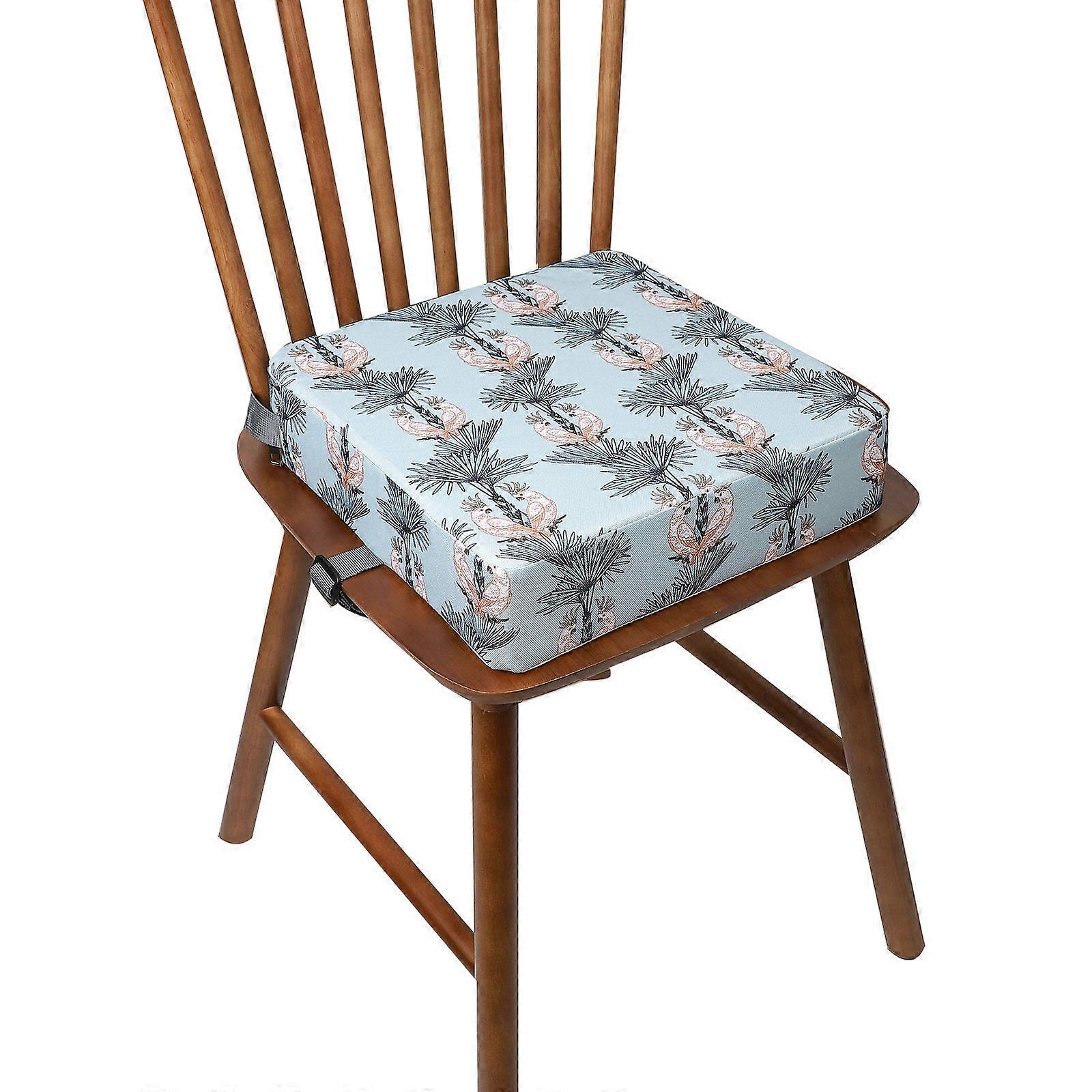 Coussin rehausseur de chaise haute avec sangles, coussin rehausseur de siège bébé à motifs imprimés, multicolore