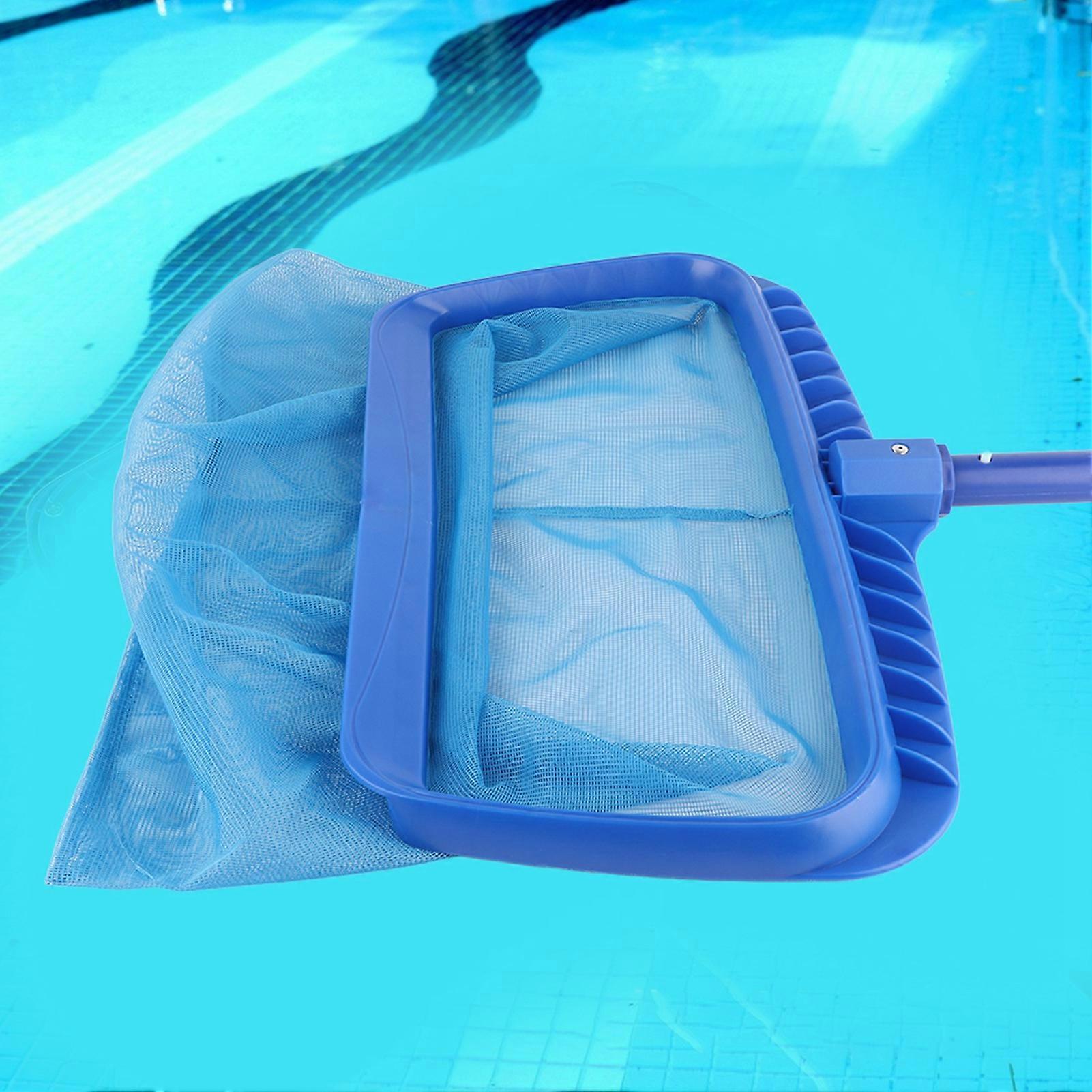 Rankomu Pool Cleaning Net,Reinforced Plastic Frame Pool Leaf Net Swimming Pool Debris Falling Leaves Cleaning Net Tool