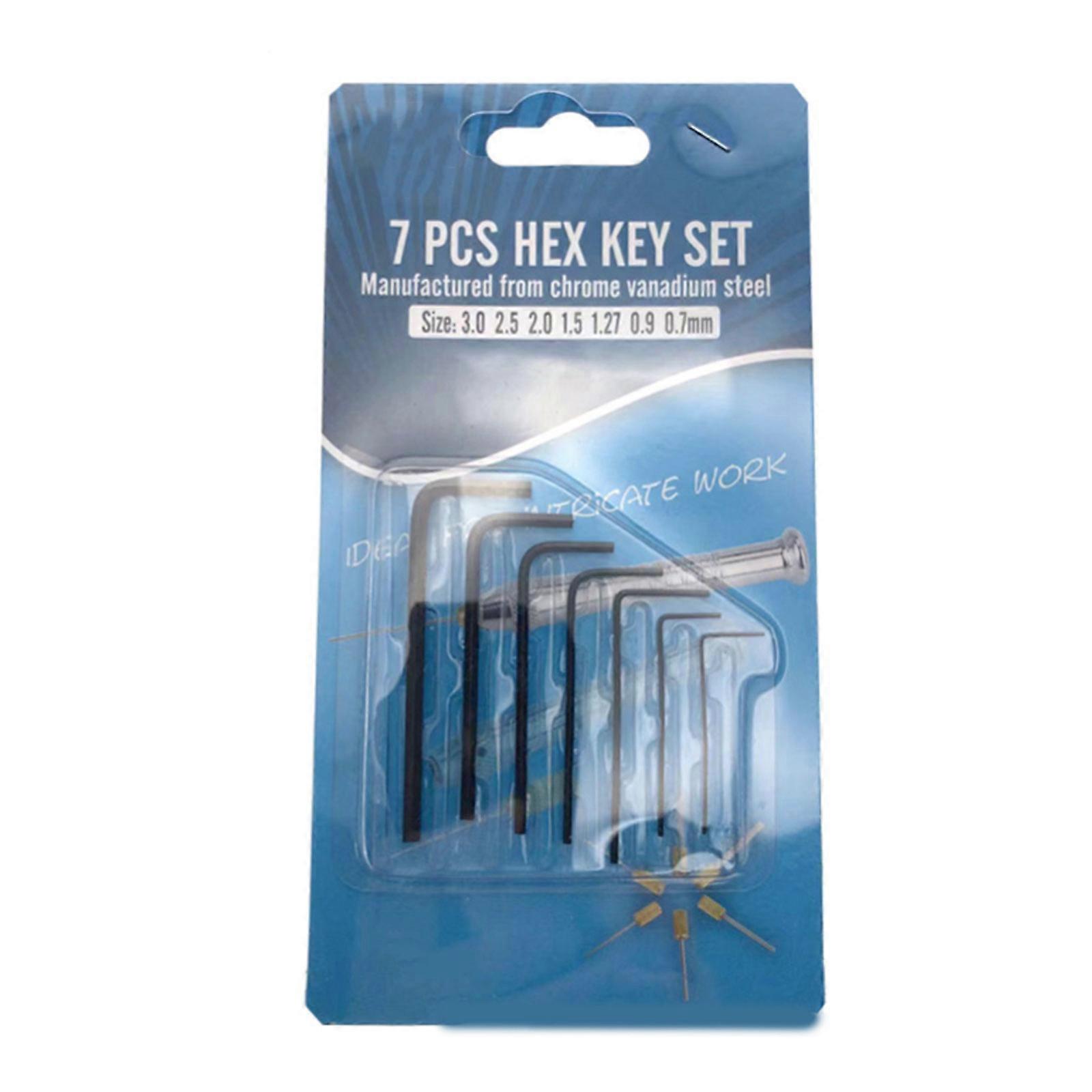 Comprehensive Hexagonal Key Set Ergonomic Handle Suitable For Home Improvement And Repair Projects Assembly Maintenance Black